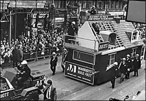 Marriott's Float in the Lord Mayor's Show