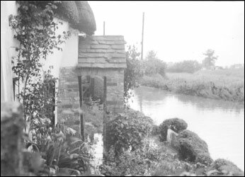 The cottage in the floods