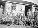 Tennyson Nursery in 1944. Click here for the story of education in Rushden